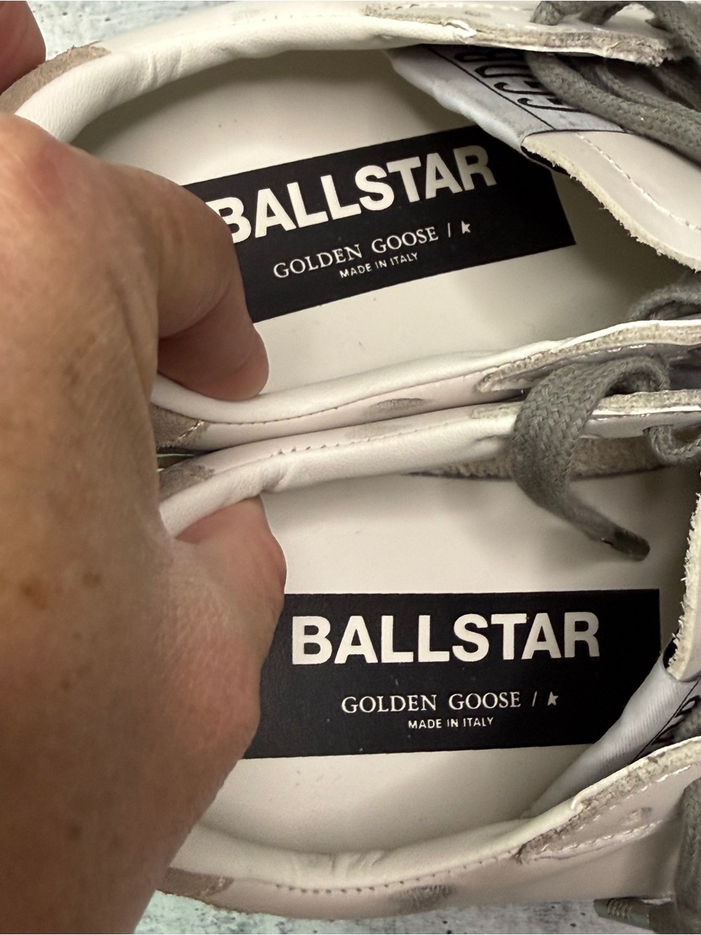 Golden Goose Ball Star Sneakers Milk/Taupe/Beige 36 - Picture 3 of 8